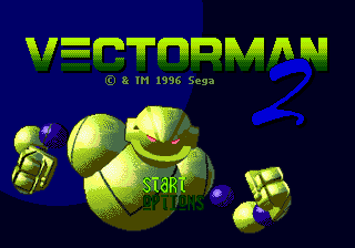 Заставка игры Vectorman 2